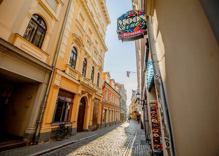 Old Town Kaleju Street Рига